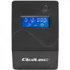 Qoltec Monolith UPS (fonte de alimentação ininterrupta) Dupla conversão (Online) 1 kVA 600 W 2 tomadas Schuko