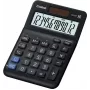 Calculadora de secretária Casio MS-20F 12 dígitos preta solar pilha