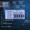 Carregador de baterias QOLTEC 52491 microprocessador 12V/12,6V/24V com LCD