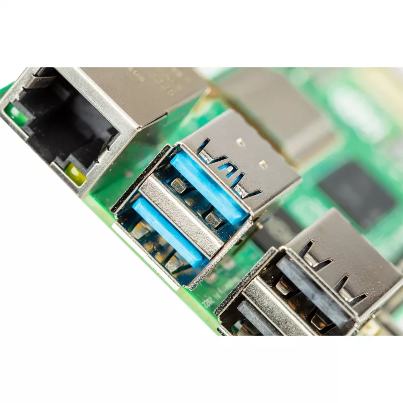 Computador de placa única Raspberry Pi 5 placa de desenvolvimento — 2400 MHz Arm Cortex-A76, até 16 GB LPDDR4x, MicroSD, USB 3.2, Wi‑Fi 5