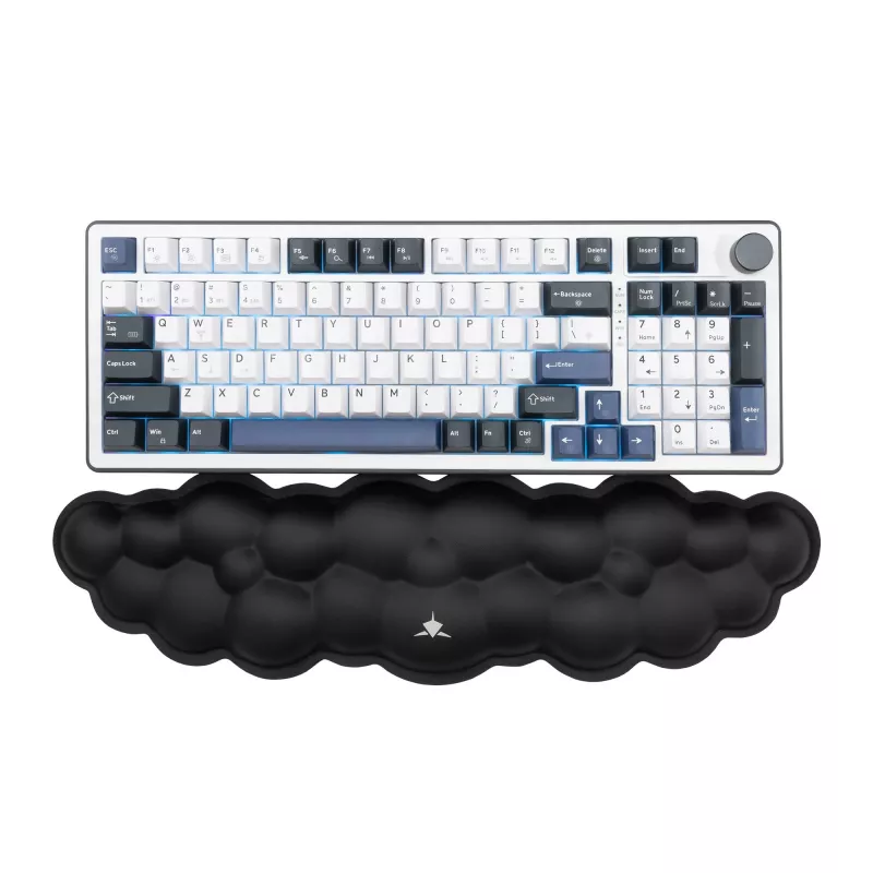 White Shark KP-011 Cumulus Cloudy apoio de pulso para teclado, preto