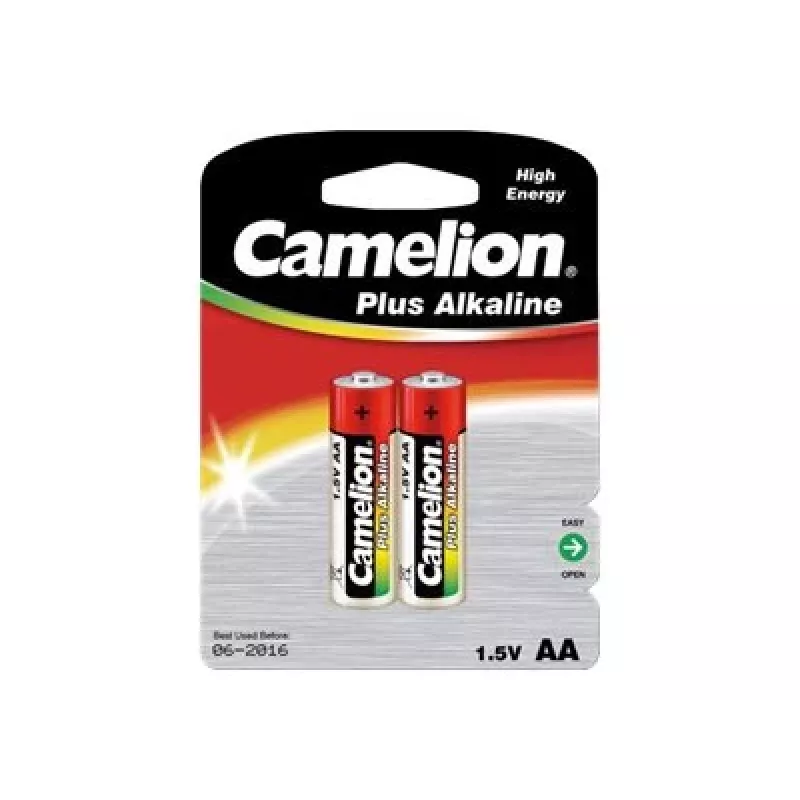 Pilha descartável Camelion LR6-BP2 AA alcalina