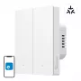 Interruptor de parede WiFi Sonoff M5-2C-80W 2 canais para moldura