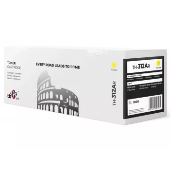 Toner TB compatível com HP CE312A Amarelo, 1000, ref