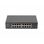 Comutador Lanberg RSGE-16 Rack 10/19 (16 portas 1Gb)