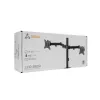 Suporte de parede para monitor SBOX LCD-352/2-2 para ecrãs de 13–32 polegadas, braço duplo, carga 2×8 kg, VESA 100×100