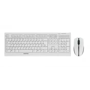 CHERRY B.UNLIMITED 3.0 teclado e rato incluídos escritório RF Wireless alemão cinzento
