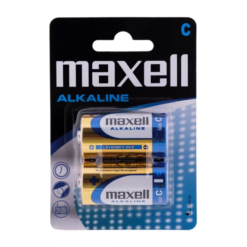 Maxell LR14 (C) pilha alcalina, 2 un.