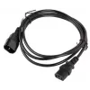 Cabo de alimentação Lanberg CA-C13E-10CC-0018-BK preto 1,8 m
