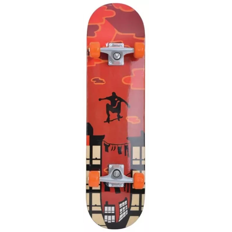 Skateboard Schildkröt Funsports Kicker 31 (classic) madeira de bordo multicolor