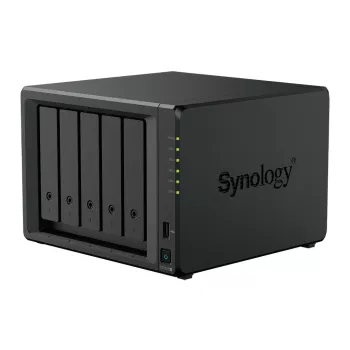 Synology DiskStation DS1525+ NAS/Servidor de armazenamento Ryzen Embedded V1500B 8 GB DDR4 0 TB preto