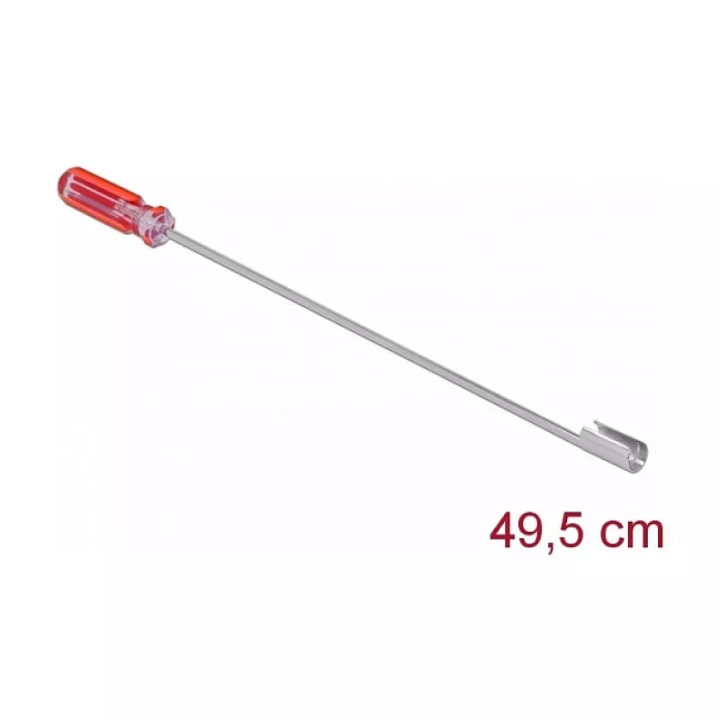 Conjunto de montagem DeLOCK 90517 vermelho aço inoxidável