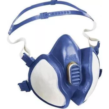 Semimáscara 3M 4277, máscara respiratória reutilizável com classificação de filtro FFABE1P3RD
