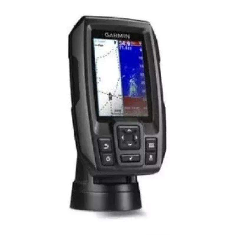 Detetor de peixes GARMIN STRIKER 4, ecrã de 8,89 cm (3,5 polegadas), 200 W, profundidade até 6 m