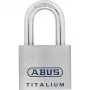 Cadeado ABUS 96 TITALIUM chave diferente 5cm largura 2,3cm profundidade 5,8cm altura