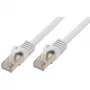 Cabo de rede S/CONN Cat7 15 m branco