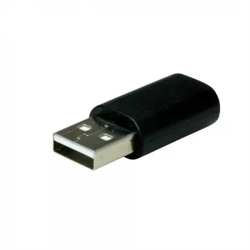 Adaptador de cabo Value 12.99.2995 USB Type-A USB Type-C preto (12.99.2995)