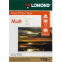 Papel de tinta para fotografia Lomond mate 120 g/m² A3, 100 folhas