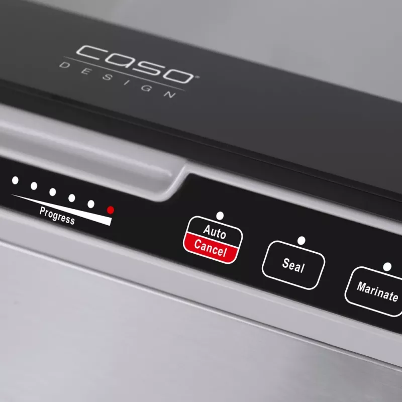 Caso | Máquina de vácuo com câmara | VacuChef 40 | Potência 280 W | Aço inoxidável