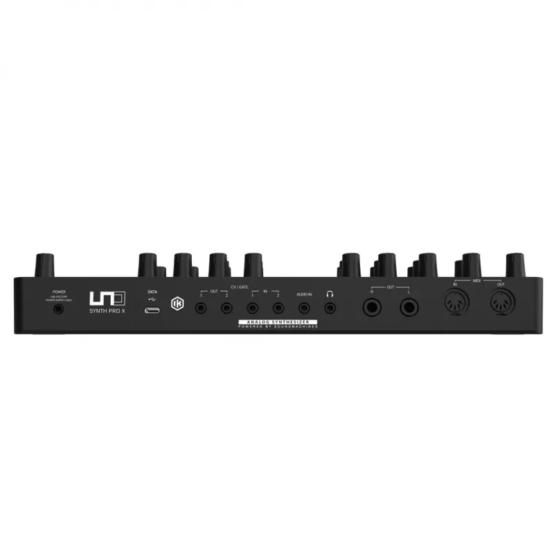 Analisador sintetizador ik multimedia Uno Synth Pro X — polifonia de 8 vozes, módulo de secretária