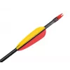 Arrow, fibra de vidro 28 polegadas POE LANG VD-055K — conjunto com 5, hastes para caça/alvo