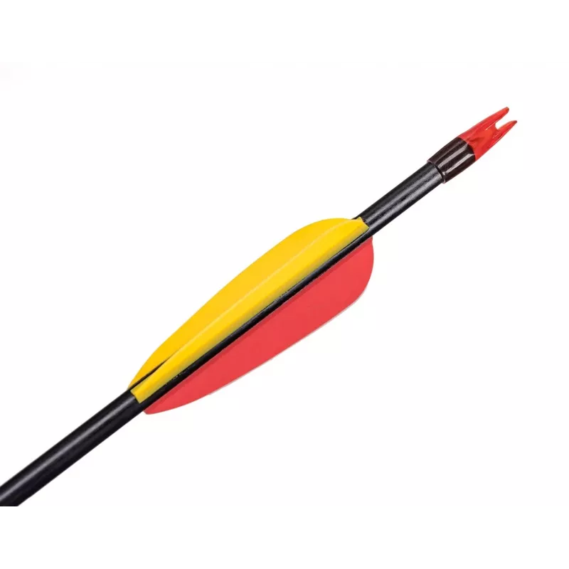 Arrow, fibra de vidro 28 polegadas POE LANG VD-055K — conjunto com 5, hastes para caça/alvo