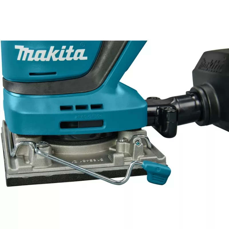 Lixadeira excêntrica Makita DBO484Z 14000 OPM preto, azul