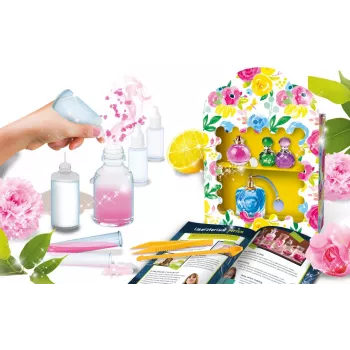 Conjunto educativo Liscianigiochi IM A Genius — O meu primeiro conjunto de perfume para crianças, atividade segura para criar fragrâncias