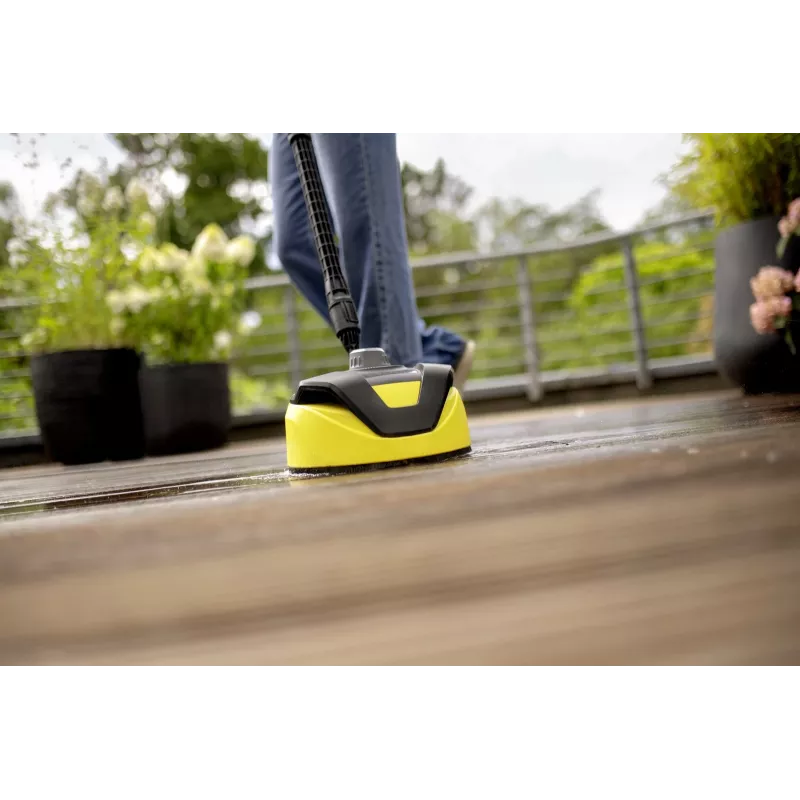 Lavadora de alta pressão Kärcher K 5 Comfort Premium Connect Home de pé 500 l/h 2100 W amarelo