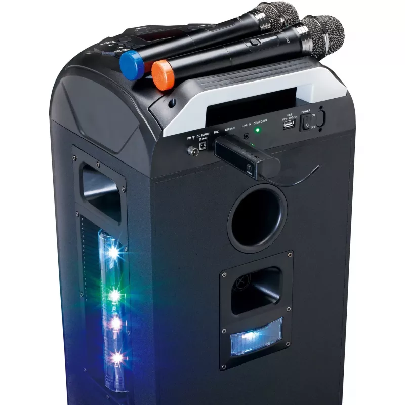 Microfone de palco Lenco MCW-020BK