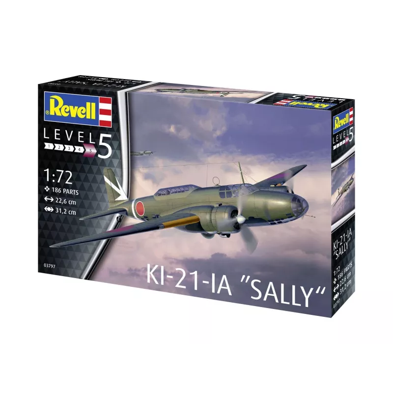 Maquete Revell KI-21-LA Sally 1:72