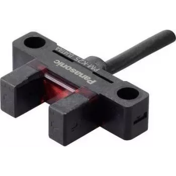 Sensor fotoeletrico de garfo Panasonic PM-K25-C3 tipo K, comutação clara/escura, 5–24 V DC