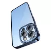 Capa de proteção Baseus para iPhone 14 Pro – azul transparente com brilho