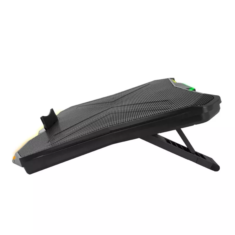 Esperanza EGC110 Xalok base de arrefecimento gaming RGB para portátil de 17" (43,2 cm), 800 rpm, preta