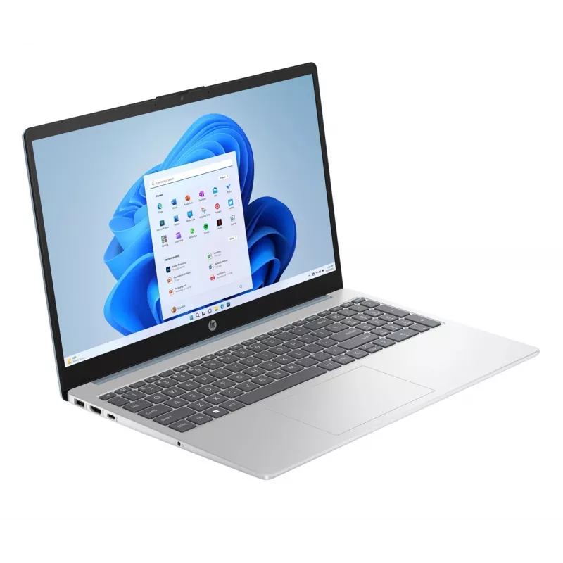 HP 15-fc0056nw Ryzen 3 7320U 15.6FHD IPS 250nits 8GB LPDDR5 5500 SSD512 Radeon 610M Cam720p 41Wh Win11 Prata natural 2Y