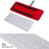 Conjunto de esfregona plana GB870 MaxiClean com balde de limpeza 2 em 1 5,7L, sistema de limpeza de chão com cabeça de esfregona rotativa 360°