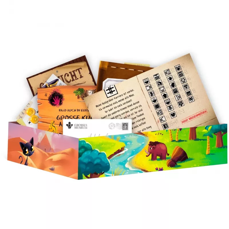 Unlock Kids - Histórias do Passado, jogo de cartas