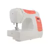 Máquina de costura SINGER C5205, modelo 230239102, máquina de costura doméstica mecânica portátil em laranja coral