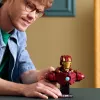 LEGO Conjunto de construção Marvel Super Heroes Iron Man MK4 Modelo 3D, 436 peças, inclui 1 minifigura, para 18+