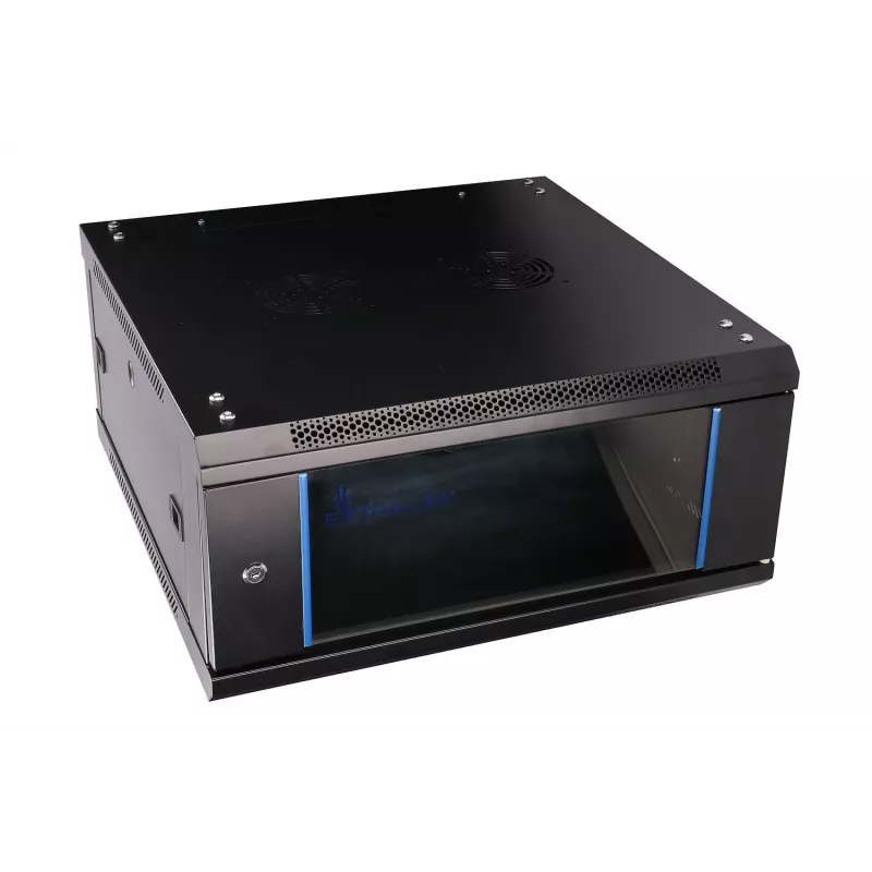 Armário de parede Extralink Extralink Rackmount cabinet 4U 600x600 preto