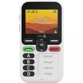 Smartphone Doro Leva X10 2,4 polegadas 1150 mAh grafite