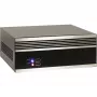 Caixa de PC INTER-TECH S21 preta/prateada, suporte ATX para 6 ventoinhas