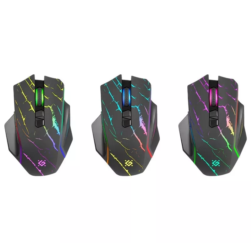 Rato DEFENDER GM-503 URAN OPTIC RF RGB 3200dpi 8P