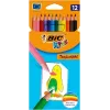 Lápis de cor BIC TROPICOLORS 12 cores 022503