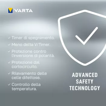 Carregador de bateria Varta 57687 pilha doméstica AC