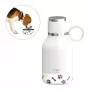 Comedouro para cães Asobu SDB1 branco 1000 ml interior exterior