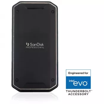 SSD externo SANDISK Professional Pro G40 1TB Thunderbolt 3 40Gbps USB-C 10Gbps ultra-resistente resistência a pó/água IP68