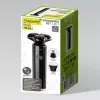 Conjunto de barbear Maestro MR-676 3-em-1 recarregável por USB design compacto