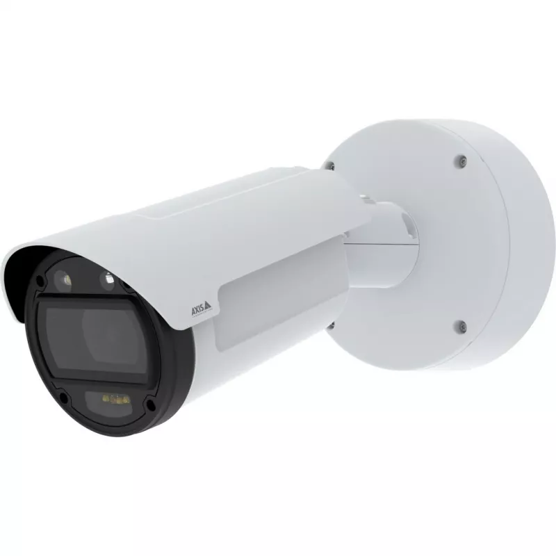 Câmara de vigilância IP Axis Q1808-LE uso exterior 3712 x 2784 píxeis com fios parede preto branco