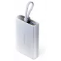 Vention FHZM0 power bank 10000 mAh, USB-C + Lightning + USB-A, 22,5 W, ecrã LED, cinzento